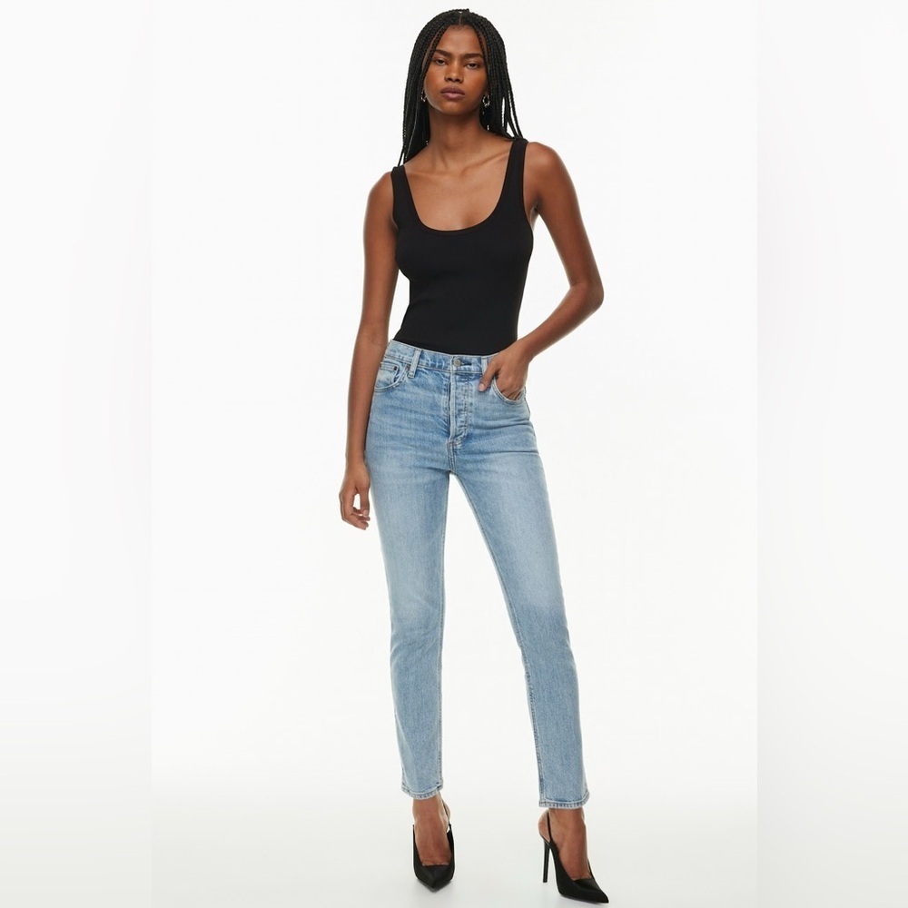 Denim Forum | Yoko High Rise Slim Jeans 28L